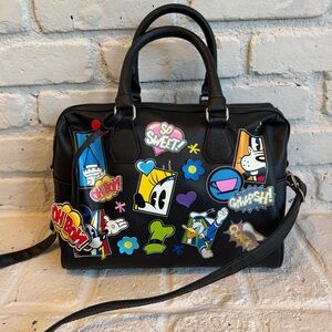 Disney Parks Comic Pop Oh Boy Purse Crossbody Bag Mickey Minnie Donald Goofy